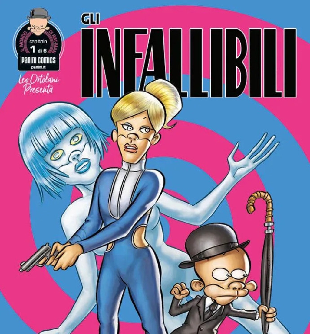 Manga: Panini Comic presenta al Salone del Libro di Torino la saga de "Gli Infallibili" di Leo Ortolani