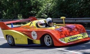 L’Abarth SE027 del 1973 tra le icone da pista al track day dell’Automotoclub Storico Italiano