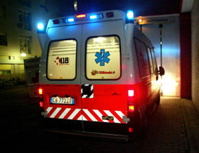 ambulanza 118 notte