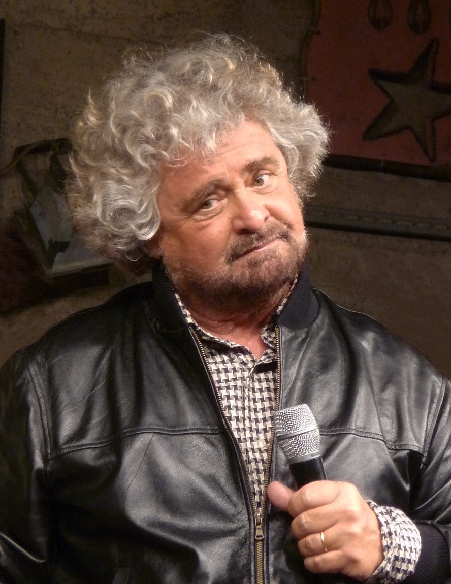 Beppe Grillo vert