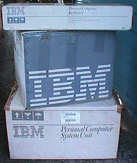 ibm pc system boxed