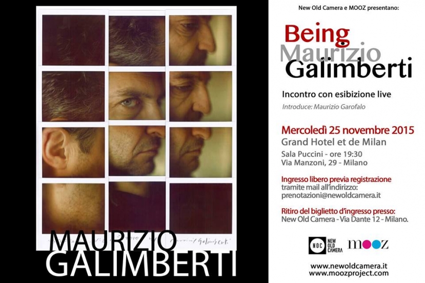 New Old Camera presenta “BEING MAURIZIO GALIMBERTI”, Incontro e Live Performance