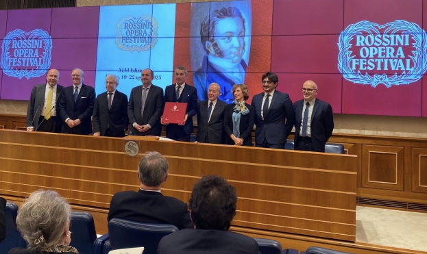 La stagione lirica 2025 del Rossini Opera Festival presentata al Senato con due nuove produzioni