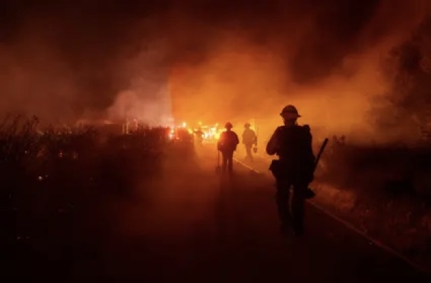 Incendio California: oltre 1200 le persone evacuate a Gorman. Distrutti 48 chilometri di terreno