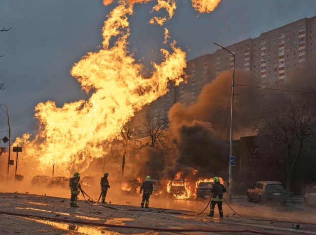 Kiev: esplosioni nel quartiere Golosivski. Una persona uccisa e 6 ferite. Droni russi intercettati dalla contraerea ucraina