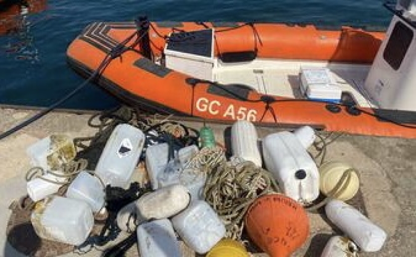 Penisola Sorrentina: pioggia di sanzioni per ormeggi nautici abusivi. Rimosse decine di boe