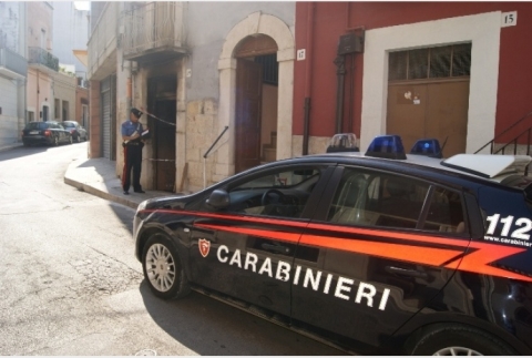 Bari: operazione anti-mafia dei carabinieri, sei ordini di custodia cautelare