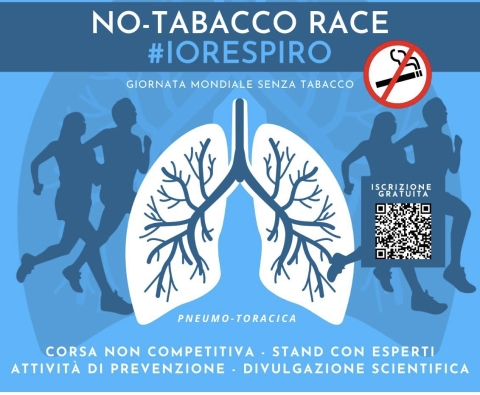 Campagne anti-fumo: domani da Roma Tor Vergata lo start della “No tabacco race#Io respiro”