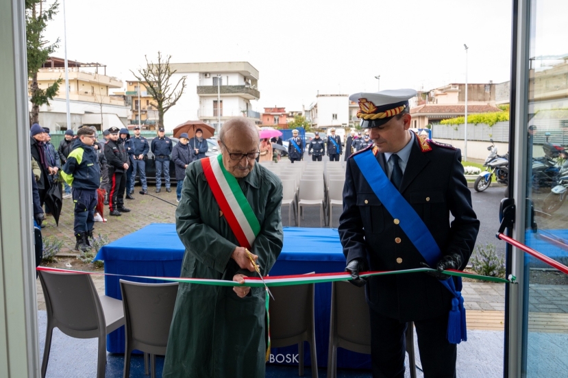 Pomigliano (Na): inaugurata la nuova sede della Polizia Locale