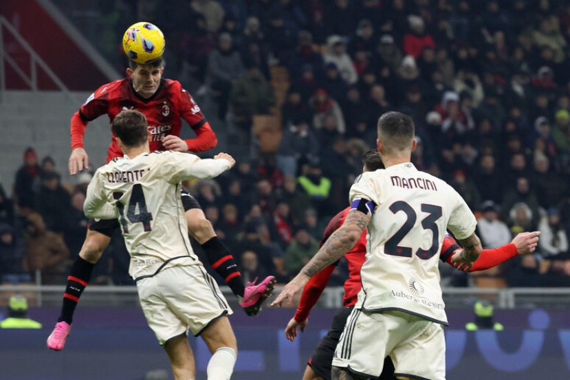 Serie A: Milan-Roma (3-1). I giallorossi di Mou vanno ko e il Milan blinda il 3º posto in classifica