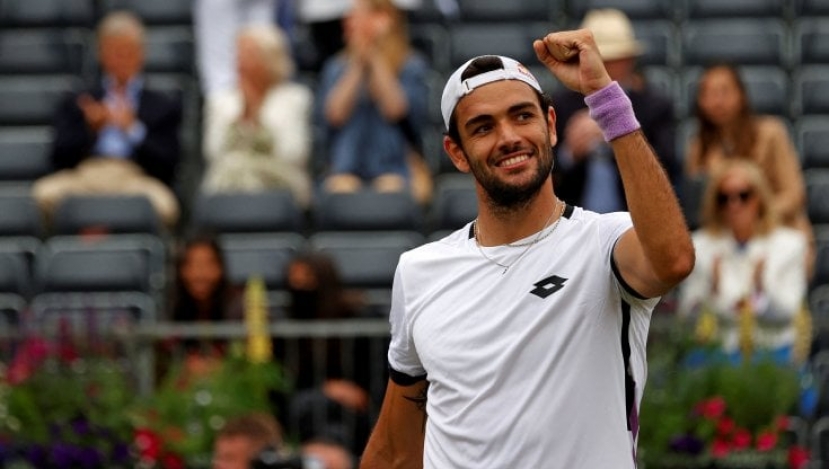 Tennis: Matteo Berrettini sull&#039;erba del Queens&#039;s di Londra batte Cameron Norrie (41 Atp)