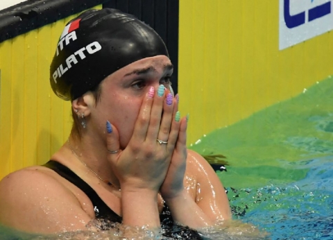 Nuoto: il tris di Benedetta Pilato agli Europei di Budapest con l’oro nei 50 rana