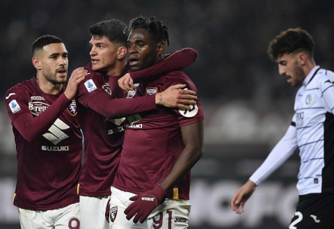 Serie A: il Torino batte l’Atalanta (2-1) all’Olimpico. Pari tra Fiorentina e Venezia (0-0)