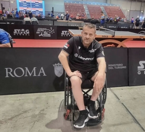 Mondiali tennis tavolo: al Master ITTF, l’oro azzurro di Gianfranco Paglia con i complimenti di Crosetto