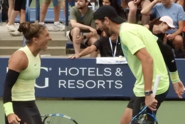 US Open: Errani e Vavassori vincono la finale di doppio misto contro gli americani Townsend e Young