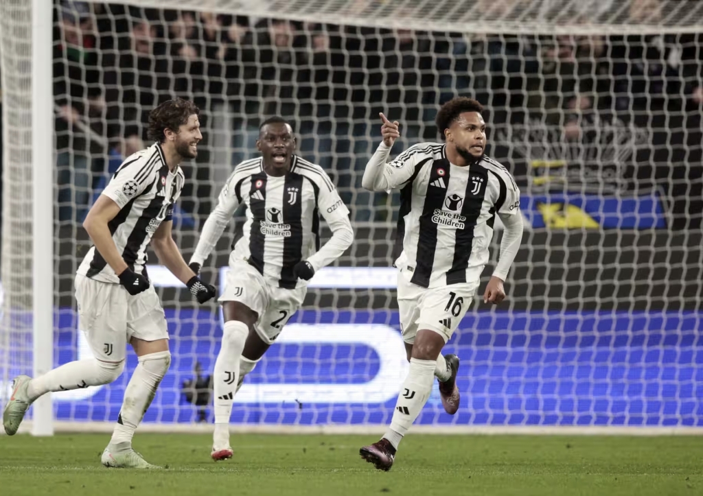 PlayOff Champions: la Juventus batte il Psv Eindhoven 2-1 allo Stadium e si aggiudica il primo atto