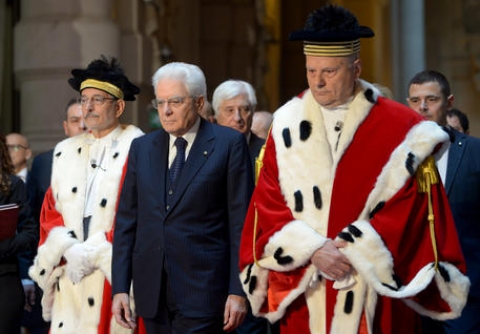 Il presidente Mattarella inaugura l’Anno Giudiziario 2021 in piena crisi di governo