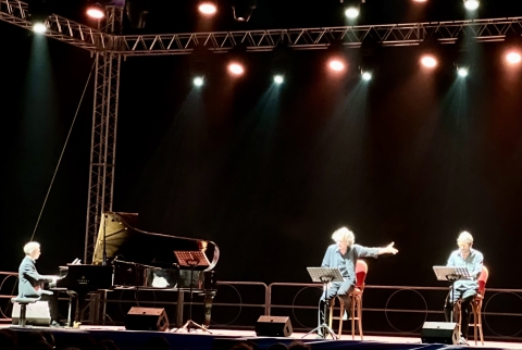 Mascagni Festival: Alessio Boni e Marcello Prayer incantano il pubblico livornese nel reading “Amici di Bohème”