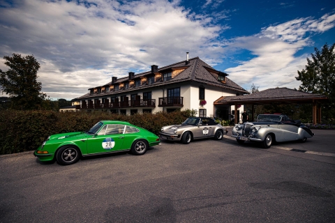 Mille Miglia Warm Up sbarca in Austria. Training con gli equipaggi stranieri che participeranno alla Freccia Rossa