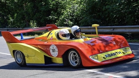 L’Abarth SE027 del 1973 tra le icone da pista al track day dell’Automotoclub Storico Italiano