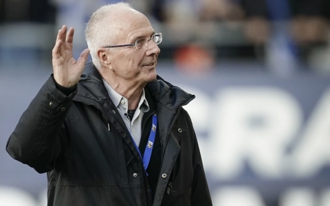 Addio a Sven Goran Erikson (76), l’allenatore svedese che portò la Lazio a vincere lo scudetto nel 2000