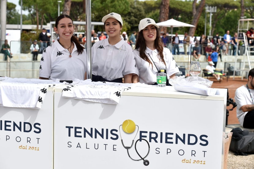 Sport solidale: &quot;Tennis and Friends&quot; diventa un documentario per Rai 2. La presentazione al Foro Italico