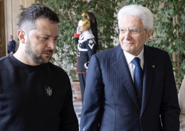 Mattarella riceve Zelensky al Quirinale: “Inalterato e costante l’aiuto dell’Italia all’Ucraina”