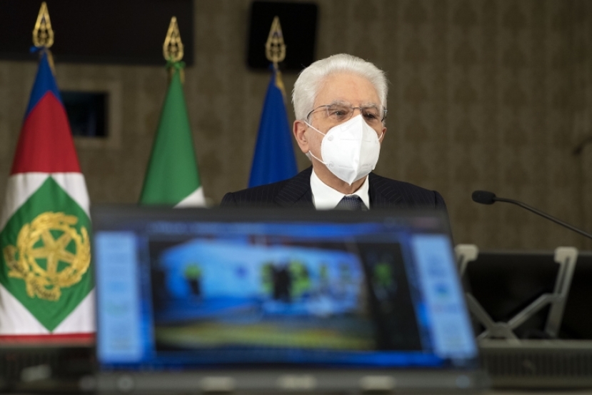 Consiglio Europeo: videoconferenza di Mattarella con Conte e ministri in previsione dell&#039;incontro di domani a Bruxelles