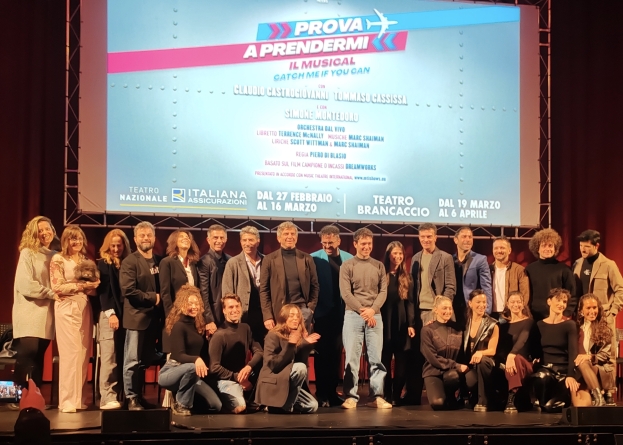 Teatro: presentato al Brancaccio di Roma il musical “Prova a prendermi” con Tommaso Cassisa nei panni di Frank Abagnale Jr.