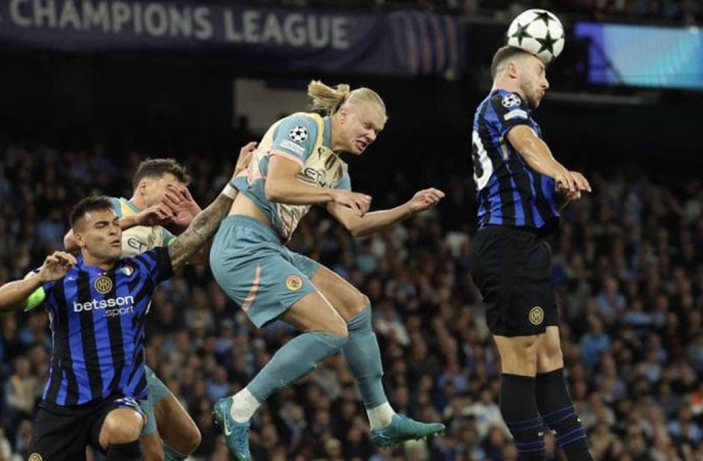 Champions: Manchester-Inter senza reti con i neroazzurri che difendono il risultato