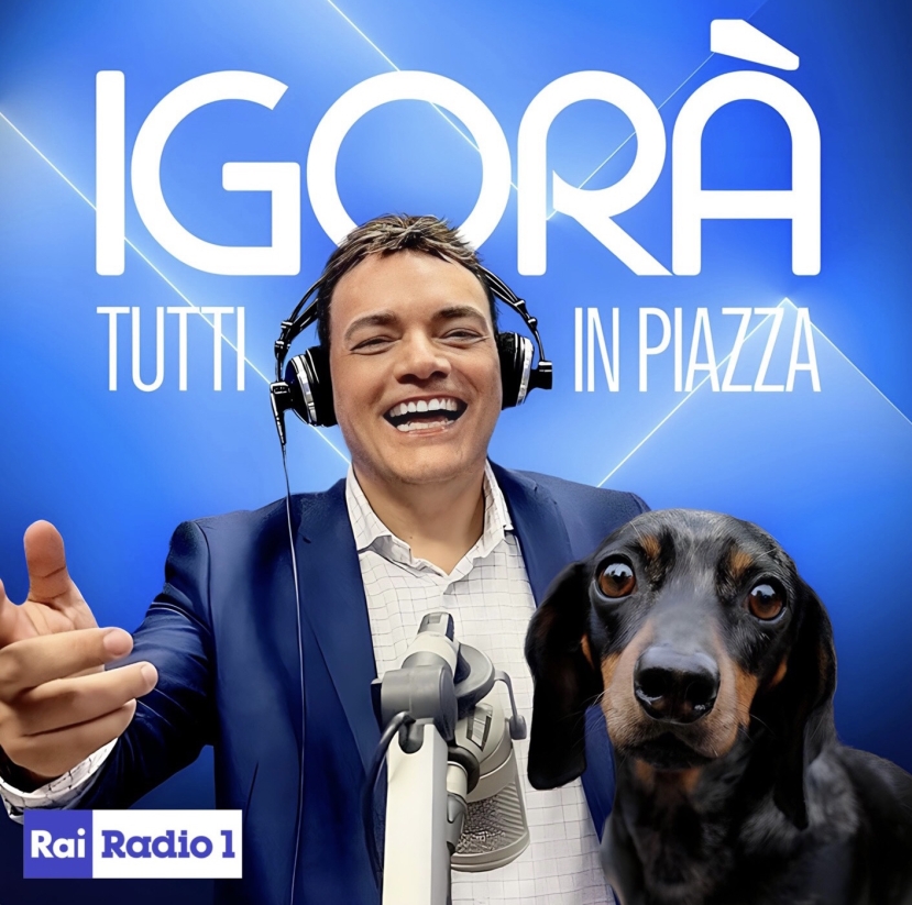 Rai Radio 1: riparte ‘Igorà-Tutti in Piazza’ il programma di attualità  di Igor Righetti vincitore del Microfono d’Oro